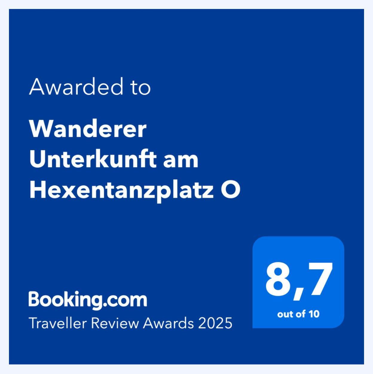 Wanderer Unterkunft Am Hexentanzplatz O Thale Buitenkant foto